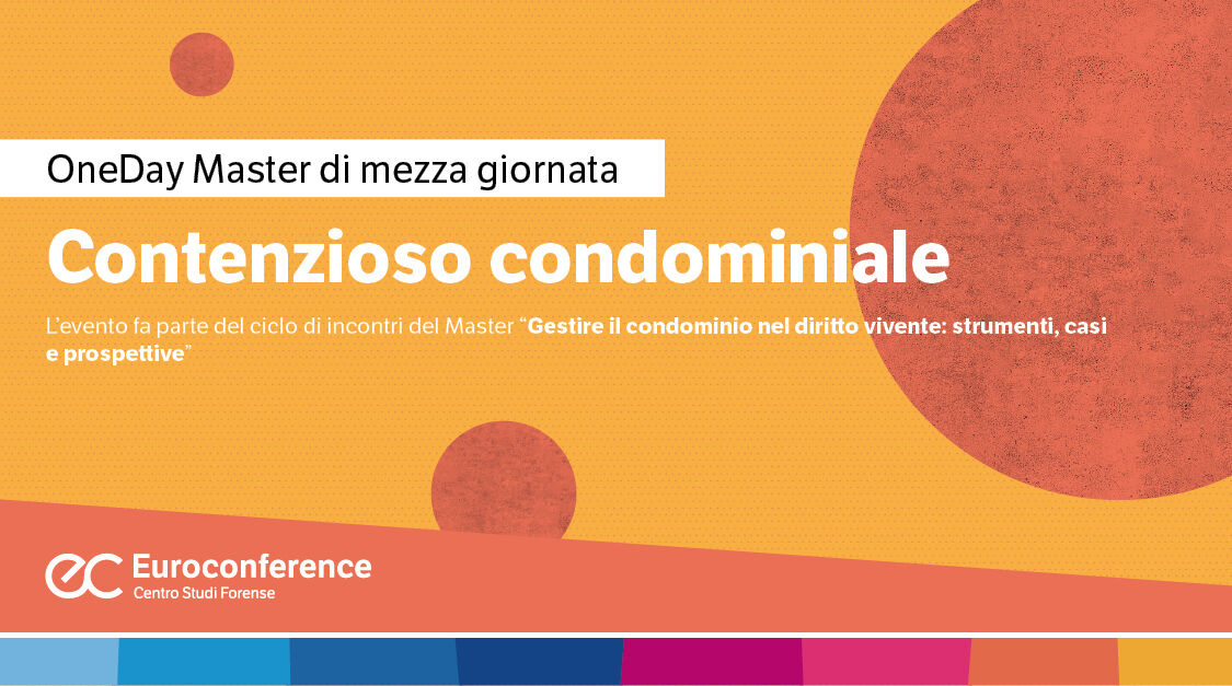 Immagine Contenzioso condominiale | Euroconference